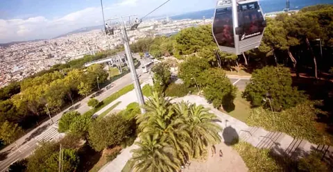 Montjuïc Cable Car: Roundtrip Ticket