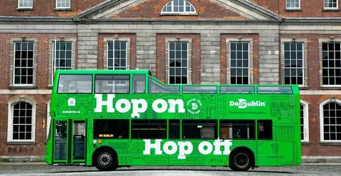 Dublin: The Original Hop-on Hop-off Bus Tour LIVE COMMENTARY