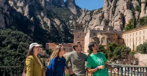 From Barcelona: Montserrat Monastery & Scenic Mountain Hike