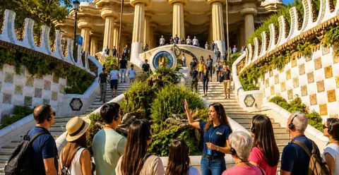 Barcelona: Park Guell Guided Tour with Skip The Line Entry