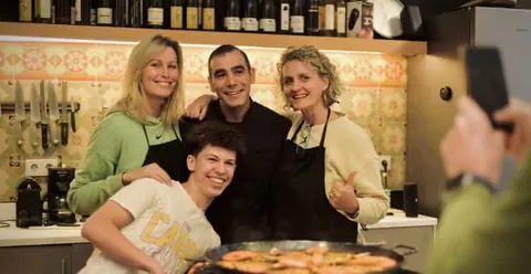 Barcelona: Paella Cooking Experience & Boqueria Market Tour