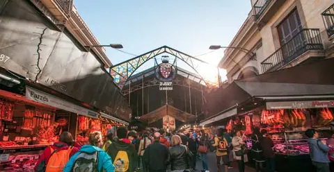 Barcelona: Paella Cooking Experience & Boqueria Market Tour