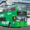 Dublin: Cruise Excursion Hop-On Hop-Off Tour & Rail Ticket