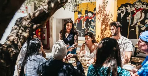 Lisbon: Baixa District Food Tour with Dinner and Drinks