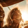 Lisbon: Sunset Boat Party Cruise with DJ and Open Bar